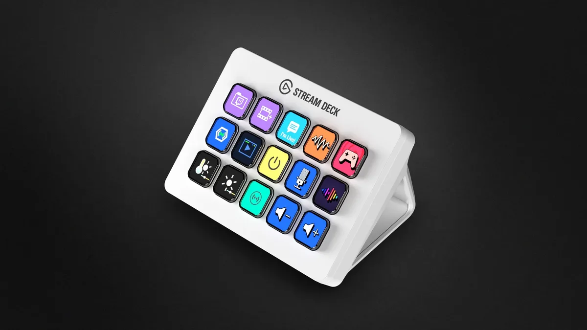 Stream Deck MK.2 white edition